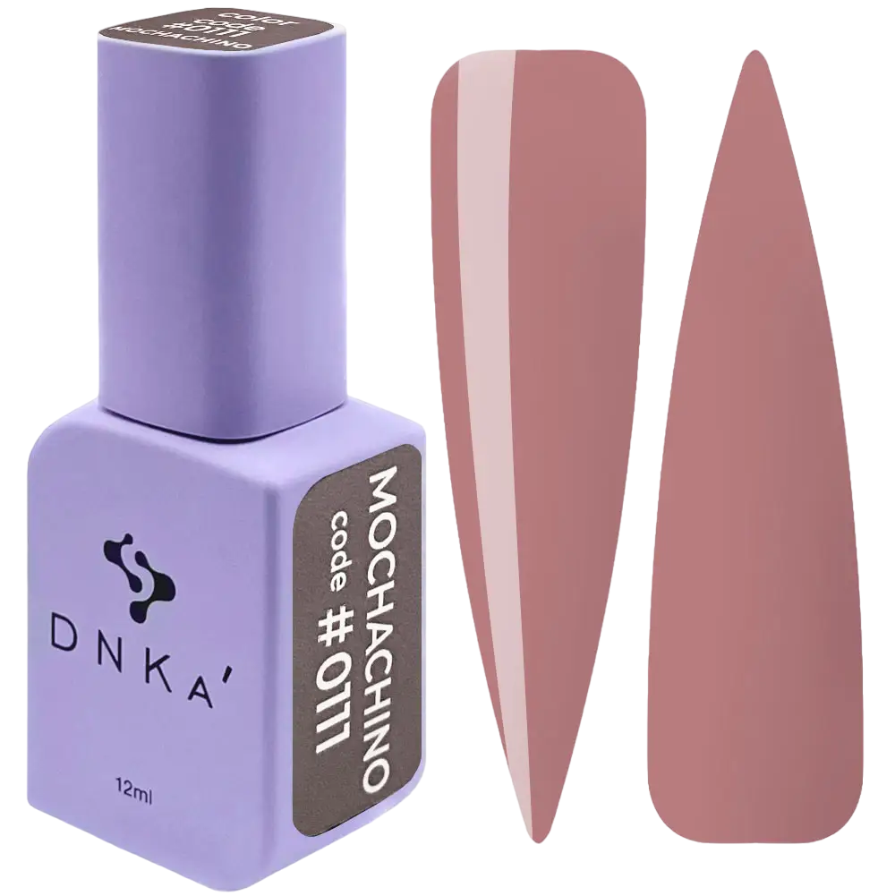 ESMALTE SEMIPERMANENTE COLOR #0111 MOCHACHINO 12ml - DNKa™