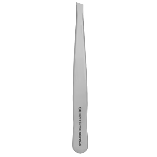 PINZAS PARA CEJAS STALEKS BEAUTY & CARE 10 TIPO 3, PUNTA SESGADA ANCHA TBC-10/3 - STALEKS™