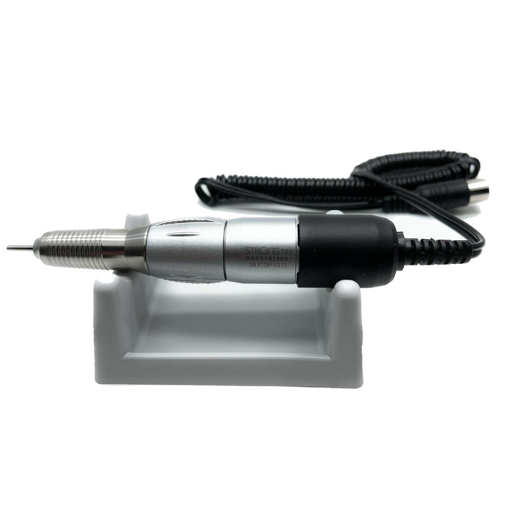 Taladro de uñas Saeshin Strong 210 / 120 plateado 30K RPM