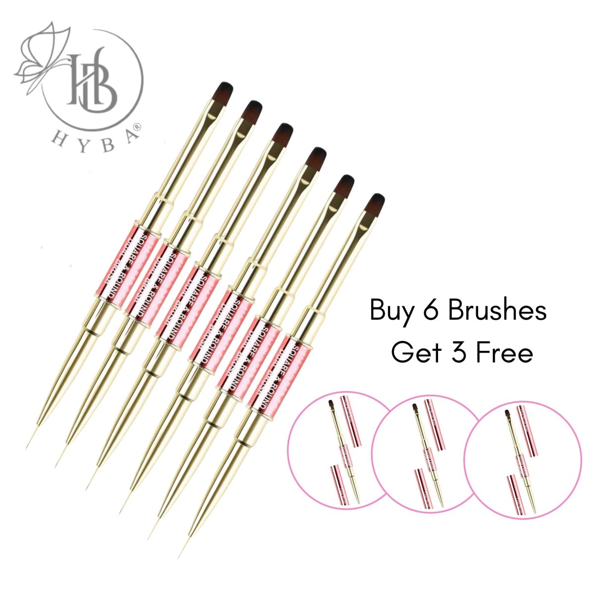 BUILDER GEL - Dual Brushes #14 (ROSE GOLD)
