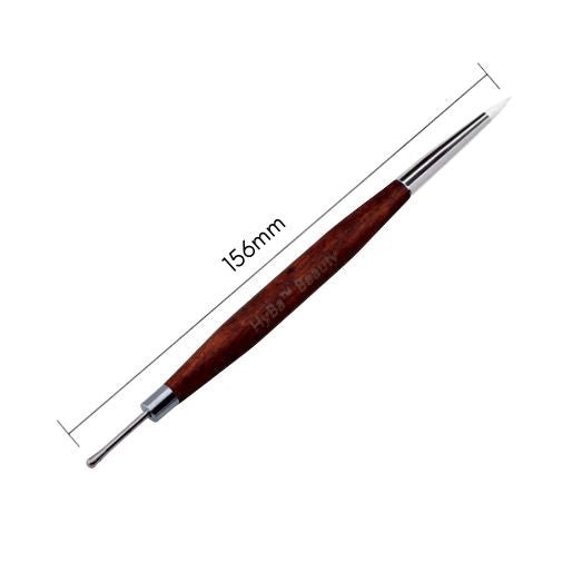 Molding Gel Dual Brush with Round Metal Tip #18