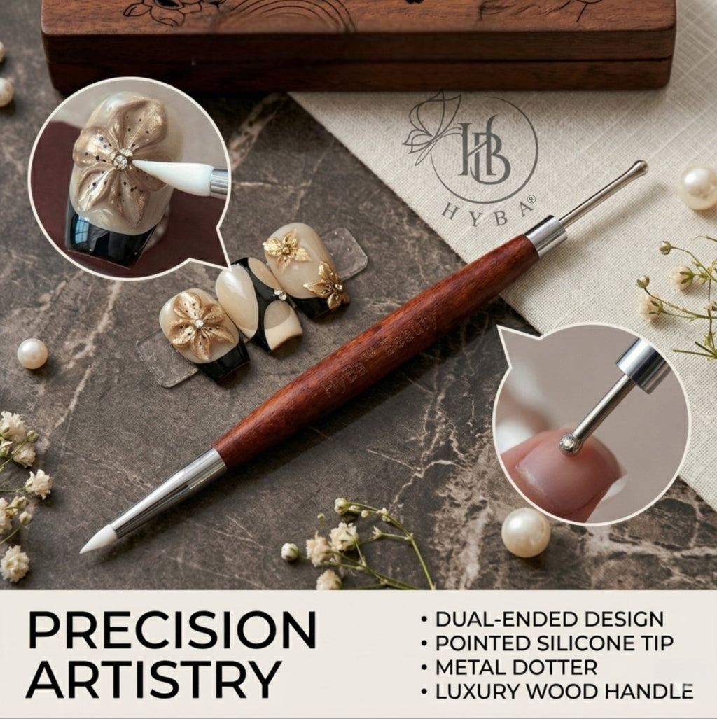 Molding Gel Dual Brush with Round Metal Tip #18