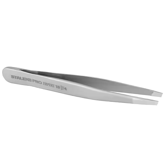 STALEKS PRO EXPERT 10 TYPE 4 EYEBROW TWEEZERS WIDE SLANT TE-10/4 - STALEKS™