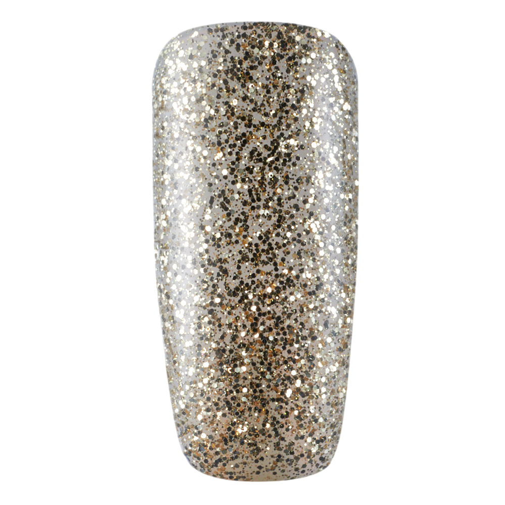 Luxio - Esmalte en gel Glitter Gold, 15ml