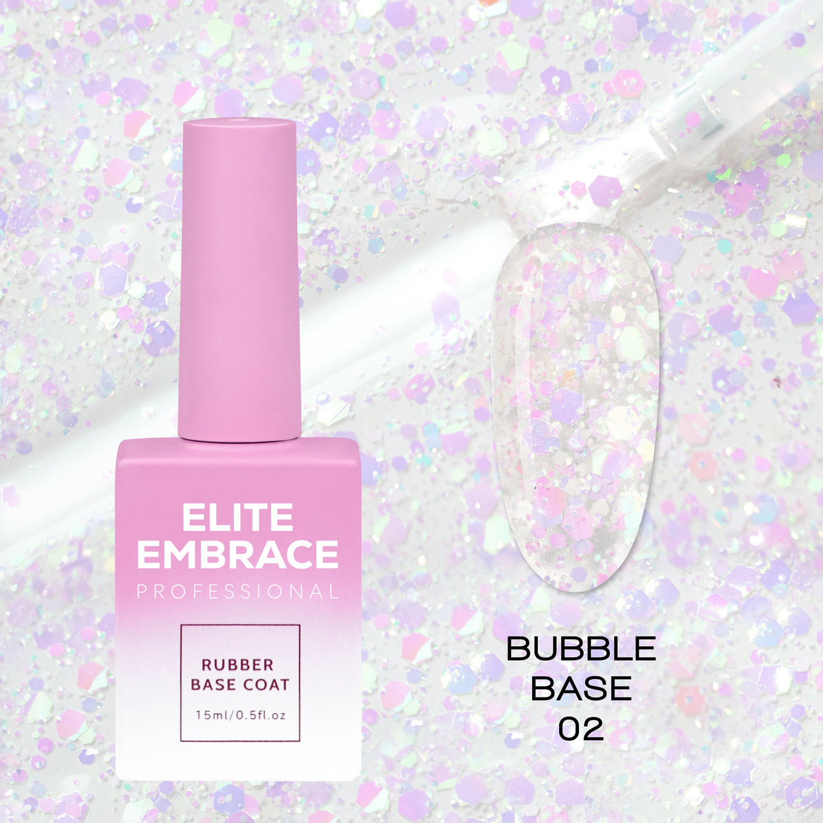 ELITE EMBRACE Professional Bubble Base 02 15ml EBB0215