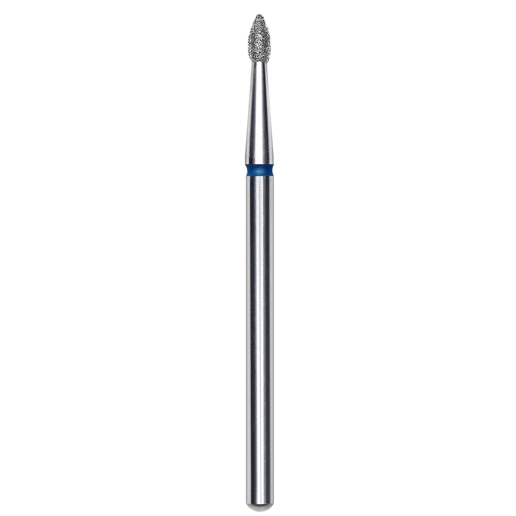 FRESA DE DIAMANTE PARA UÑAS, "BUD", AZUL, DIÁMETRO DE CABEZA 1.8/4MM (FA60B018/4) - STALEKS™