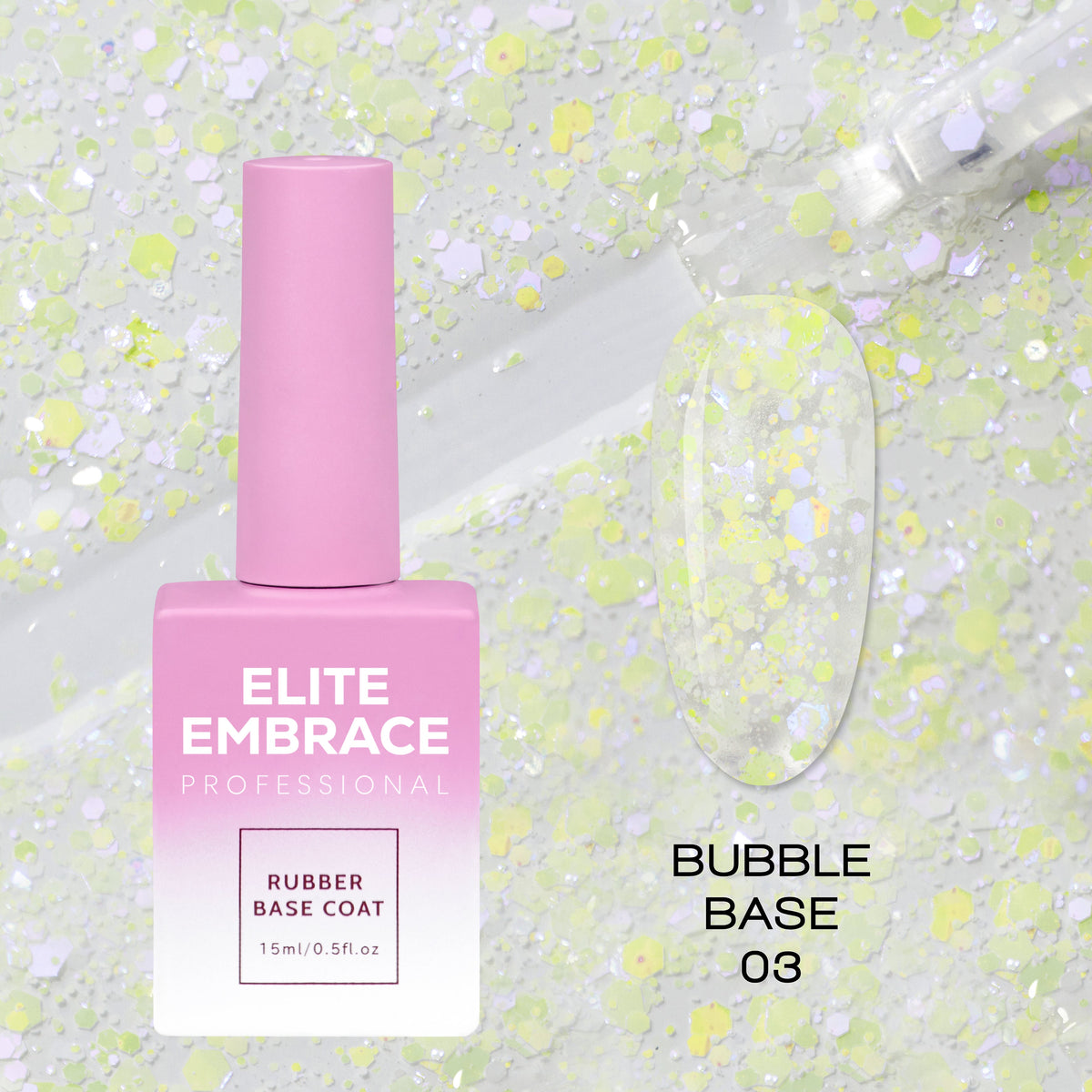 ELITE EMBRACE Professional Bubble Base 03 15ml EBB0315