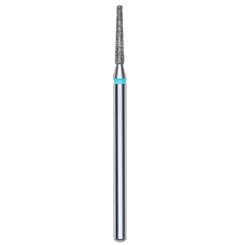 FRESA DE DIAMANTE PARA UÑAS, "TRONCO CÓNICO", AZUL, DIÁMETRO DE CABEZA 1.6/10MM (FA70B016/10) - STALEKS™