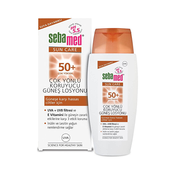 Loción solar Sebamed FPS 50+ 150 ml