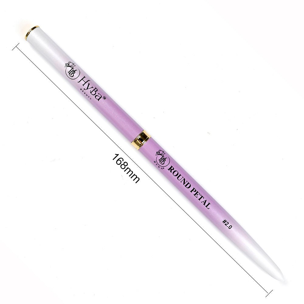 ROUND PETAL Nail Art Brush 2.0, Kolinsky Hair #5