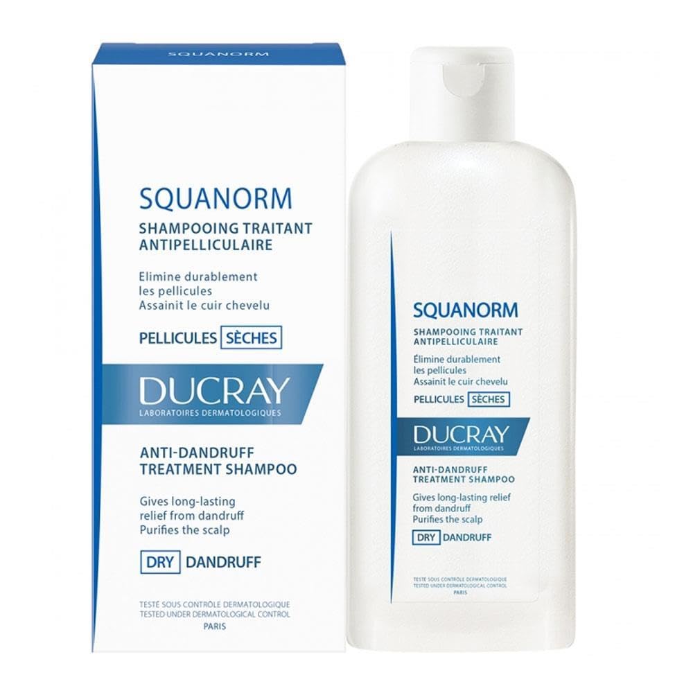 Champú anticaspa para cabello graso Ducray Squanorm 200 ml