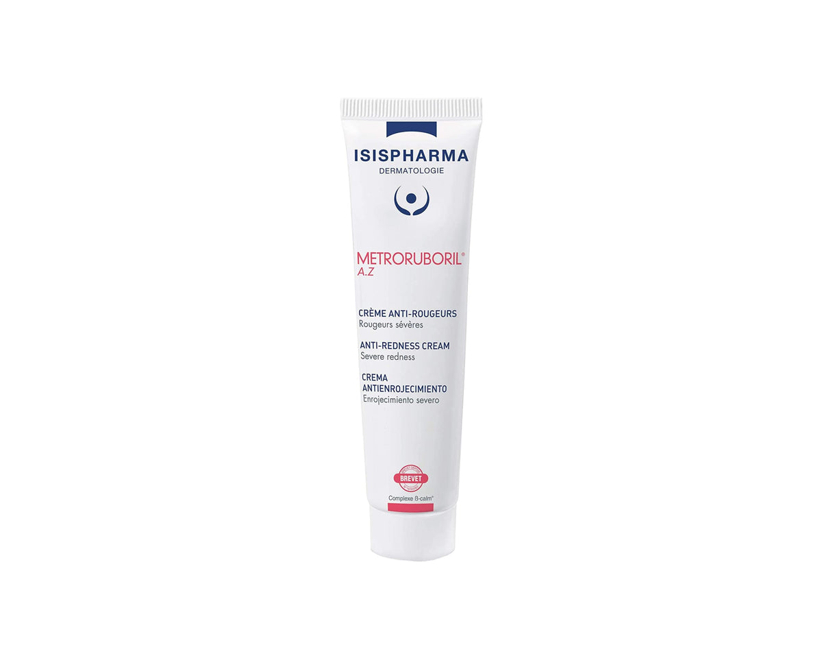 ISIS Pharma Metroruboril A.Z. Crema Antirojeces y Rosácea 30ml. Tratamiento para piel con rojeces severas