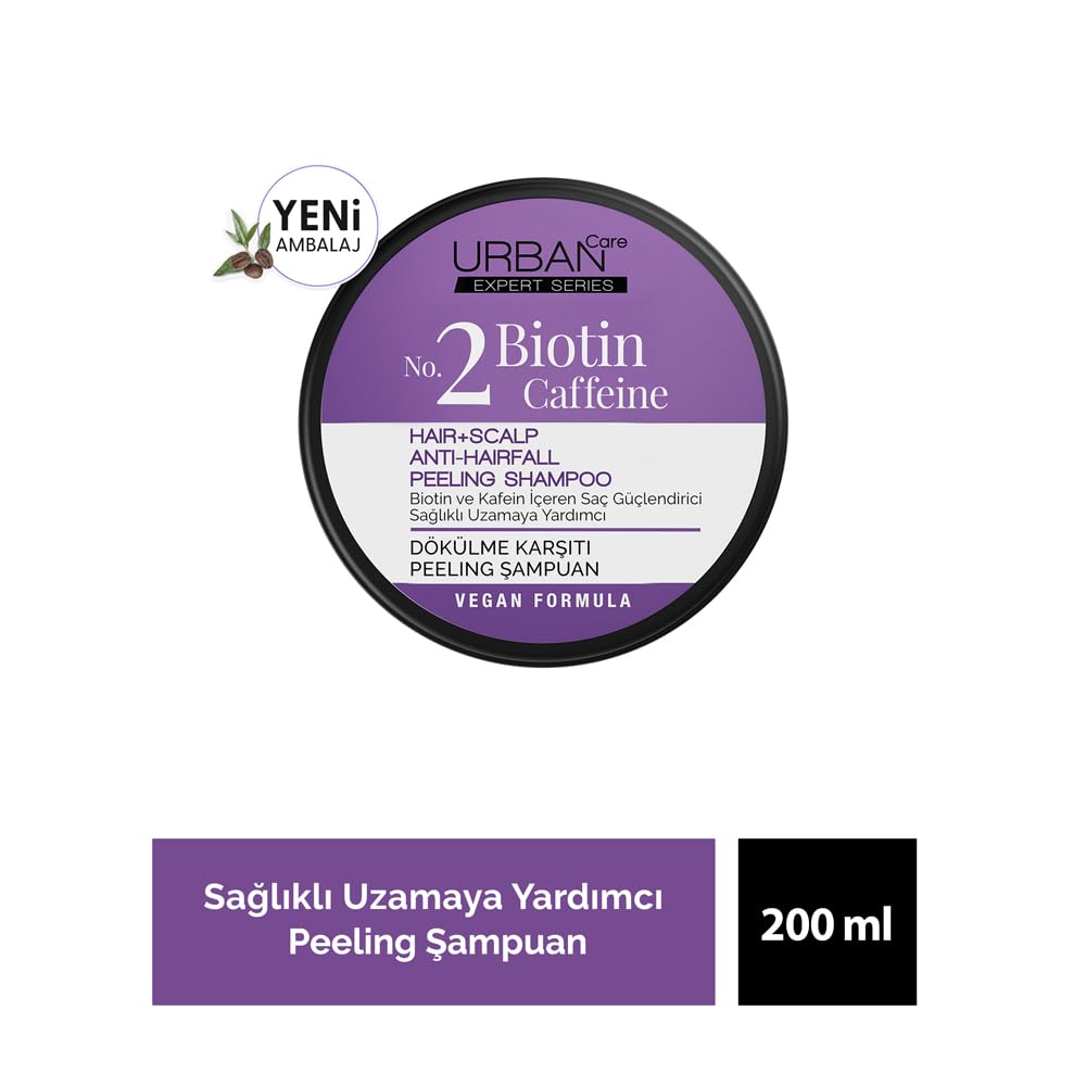 Urban Care Expert Biotin & Caffeine Peeling 200 ml