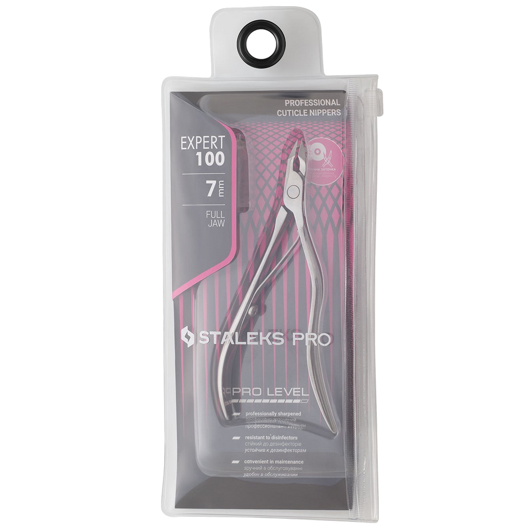 Alicates profesionales para cutícula STALEKS Pro Expert NE-100-7