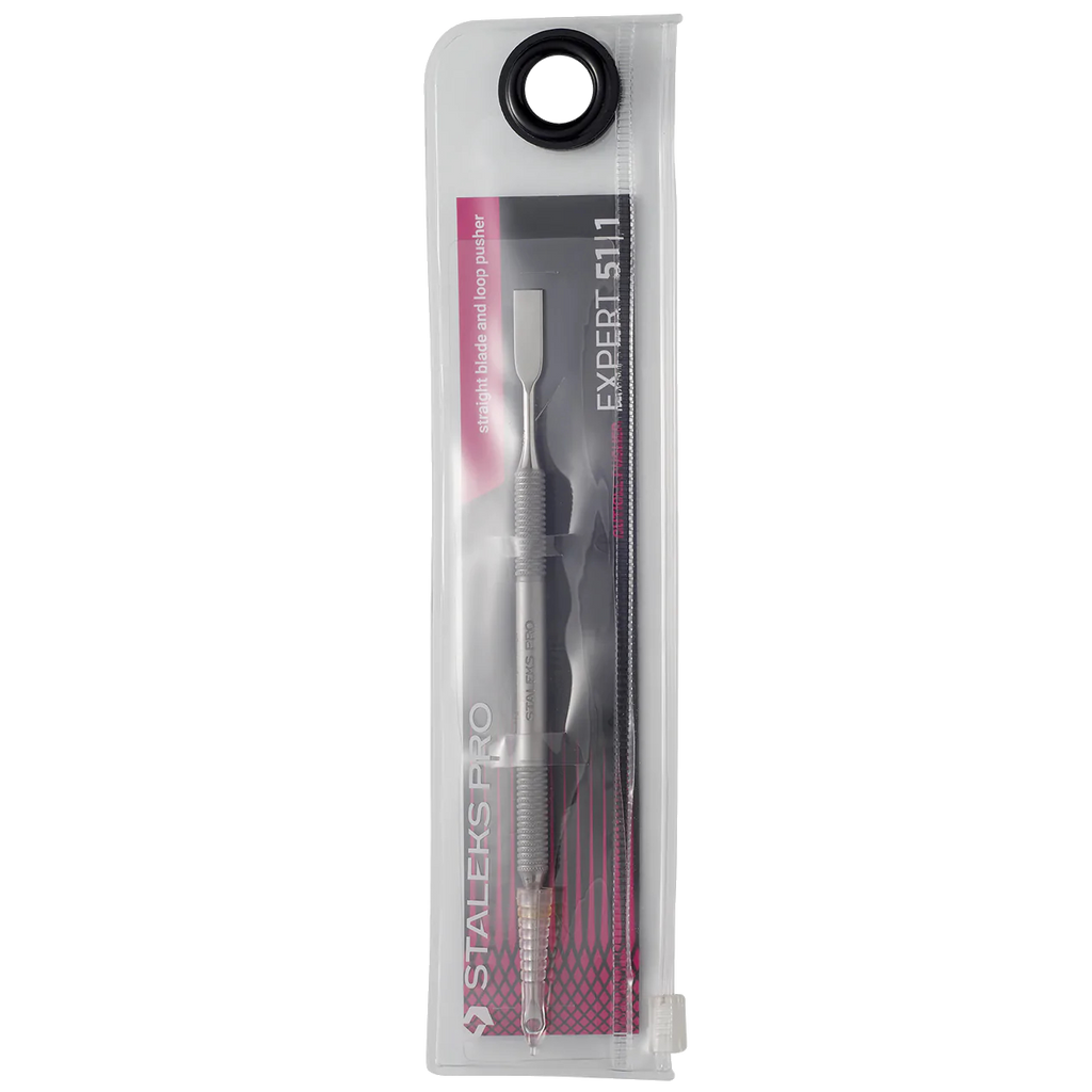 EMPUJADOR DE MANICURA STALEKS EXPERT 51 TIPO 1 (EMPUJADOR Y ANILLO) PE-51/1- STALEKS