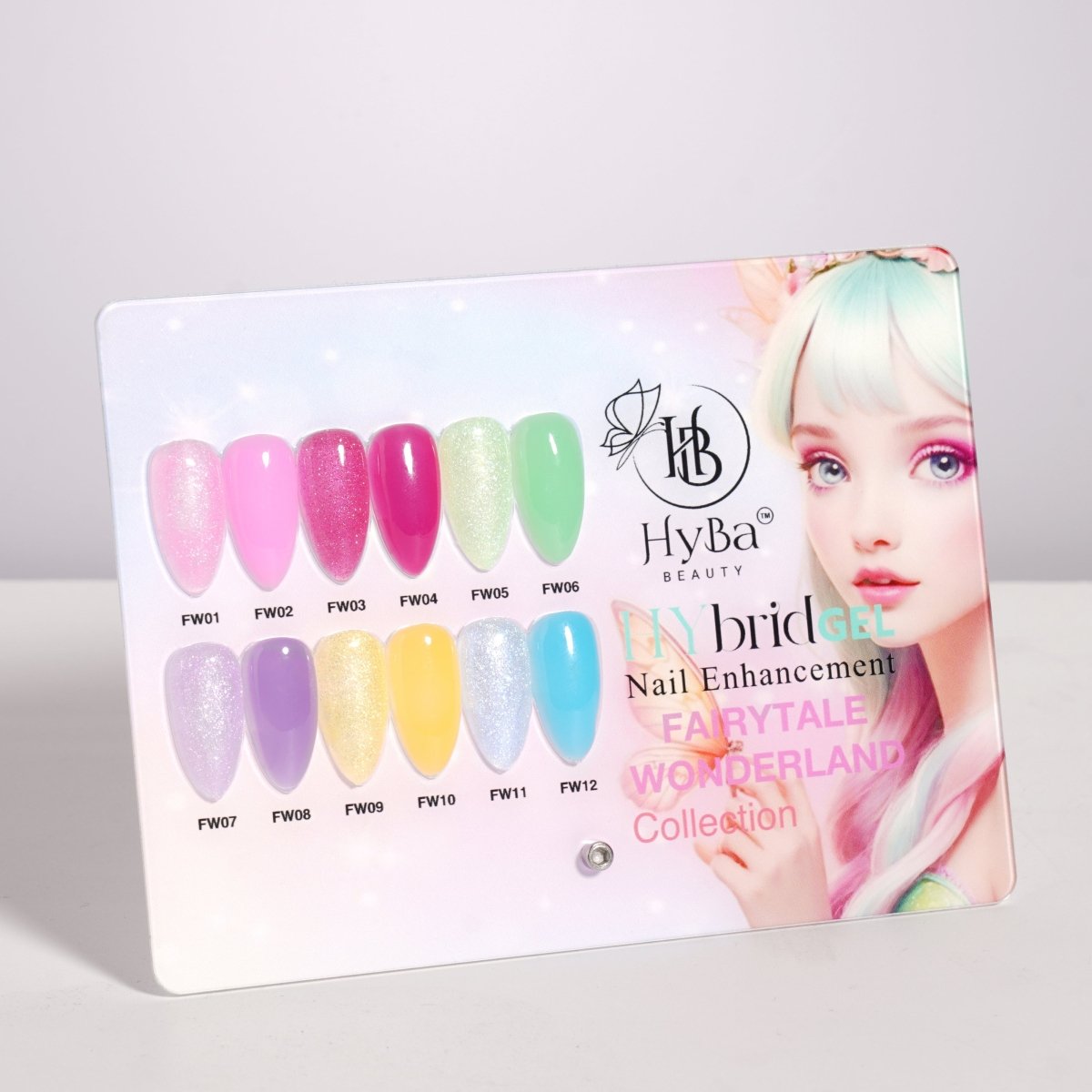 FAIRYTALE WONDERLAND HyGEL® Box Set #6 - (Includes: 12 color tubes, 1 mini squeezer & 1 color chart)