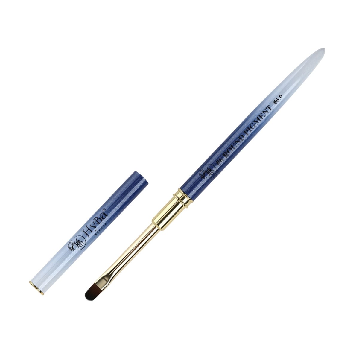 ROUND PIGMENT Nail Art Brush Kolinsky Hair #6