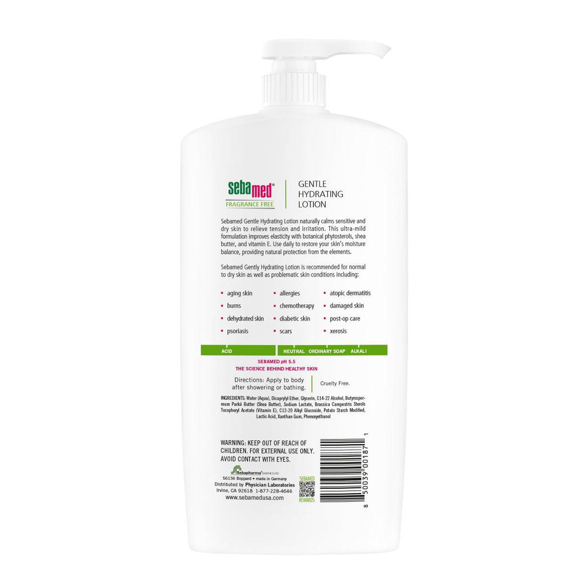 Loción solar Sebamed FPS 50+ 150 ml
