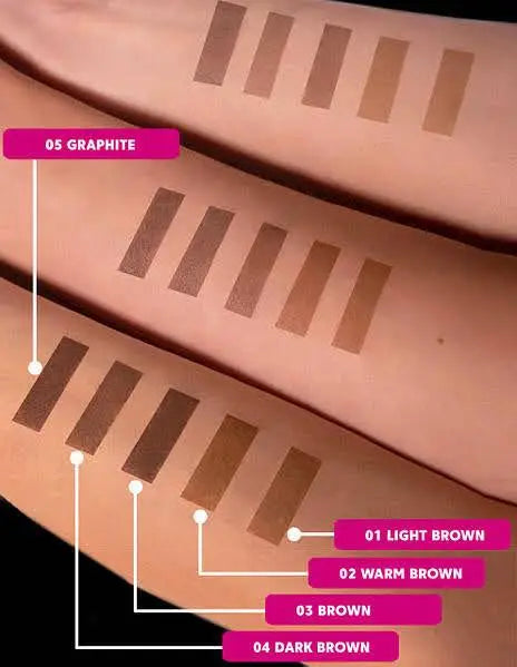 ZOLA EYEBROW TINT WITH COLLAGEN 04 DARK BROWN 5ML 05316