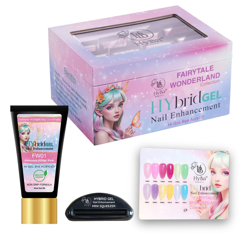 FAIRYTALE WONDERLAND HyGEL® Box Set #6 - (Includes: 12 color tubes, 1 mini squeezer & 1 color chart)