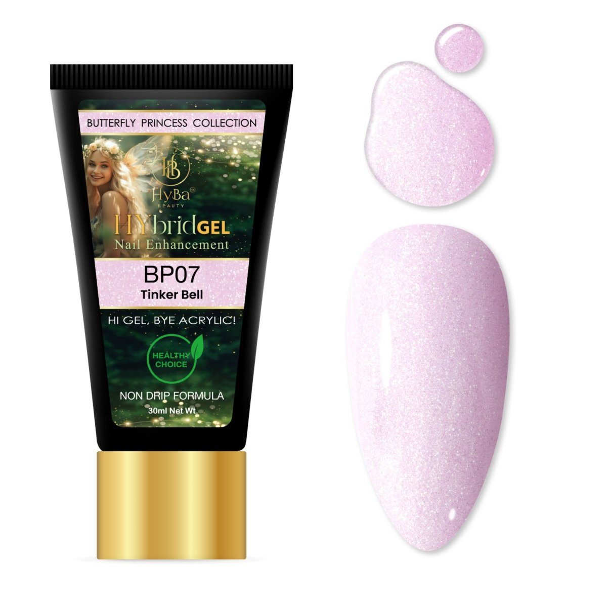 BUTTERFLY PRINCESS HyGEL® Box Set #7 - (Includes: 12 x HyGEL (30ml Each), 1 x Gel Squeezer, 1 x Color Chart)