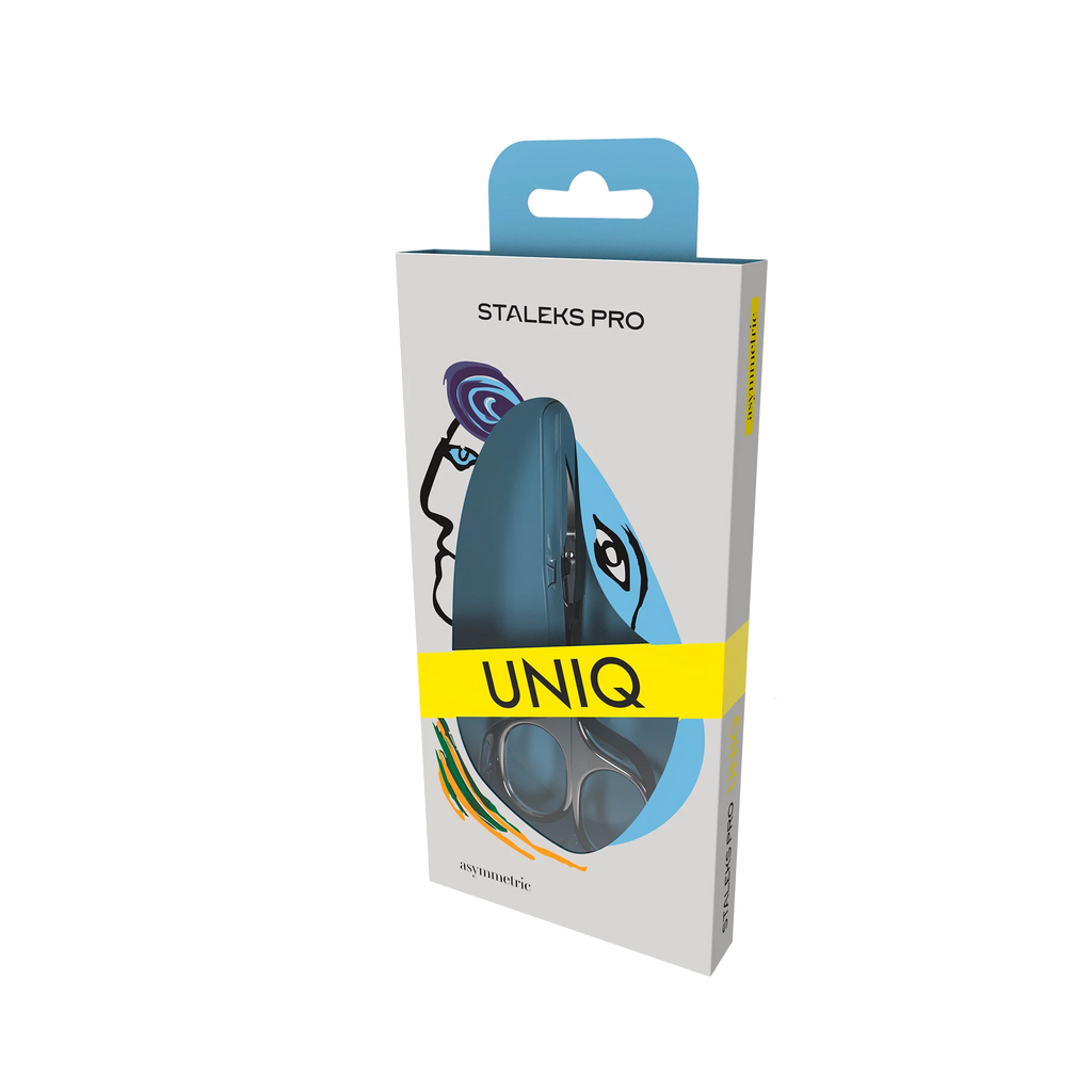 Tijeras profesionales para cutícula "Asimétricas" UNIQ 30 TIPO 4 -SQ-30/4- STALEKS