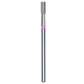 FRESA DE DIAMANTE PARA UÑAS, "CILINDRO", ROJA, DIÁMETRO DE CABEZA 2.5/6MM (FA20R025/6) - STALEKS™