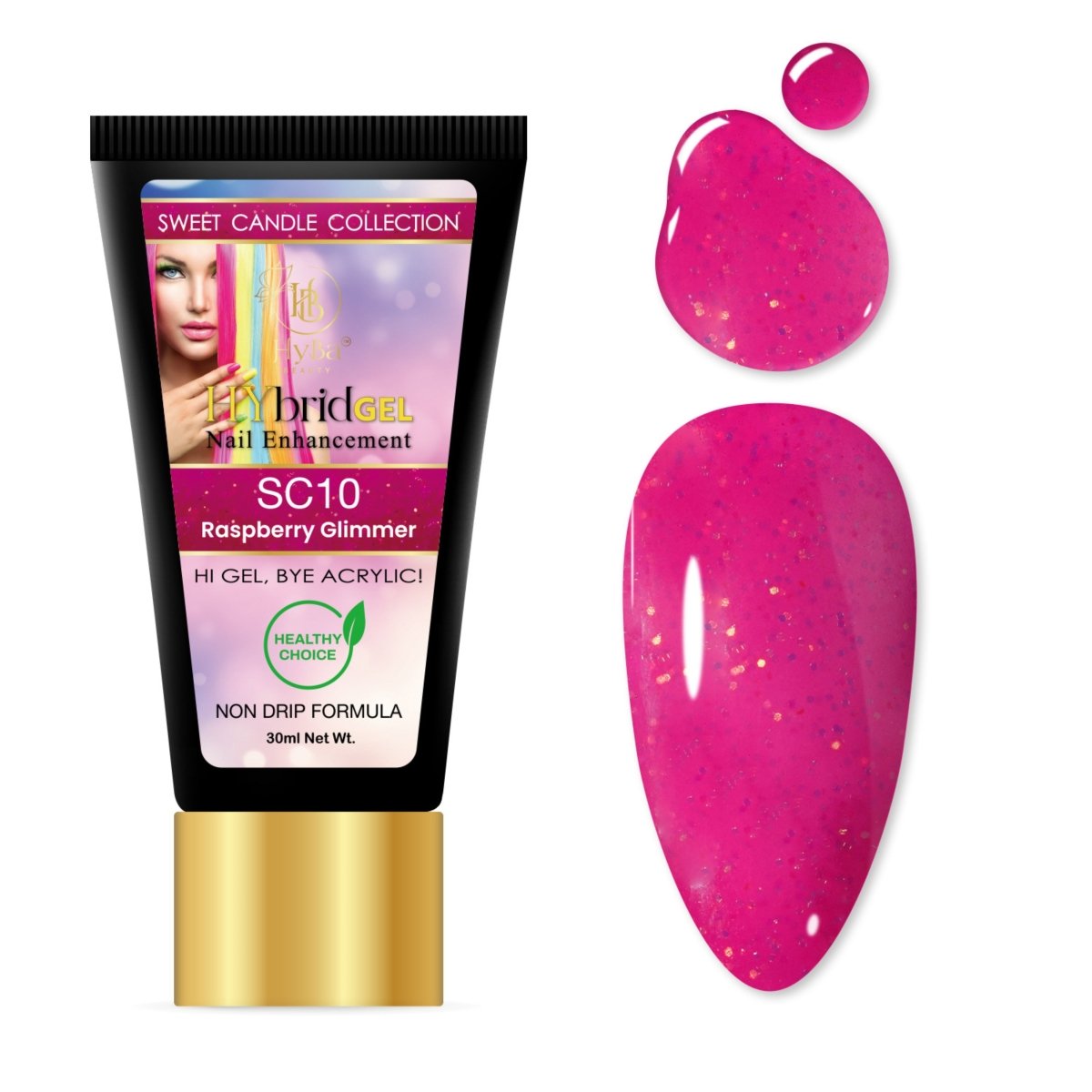 SWEET CANDIE HyGEL® Box Set #9 - (Includes: 12 x HyGEL (30ml Each), 1 x Gel Squeezer, 1 x Color Chart)