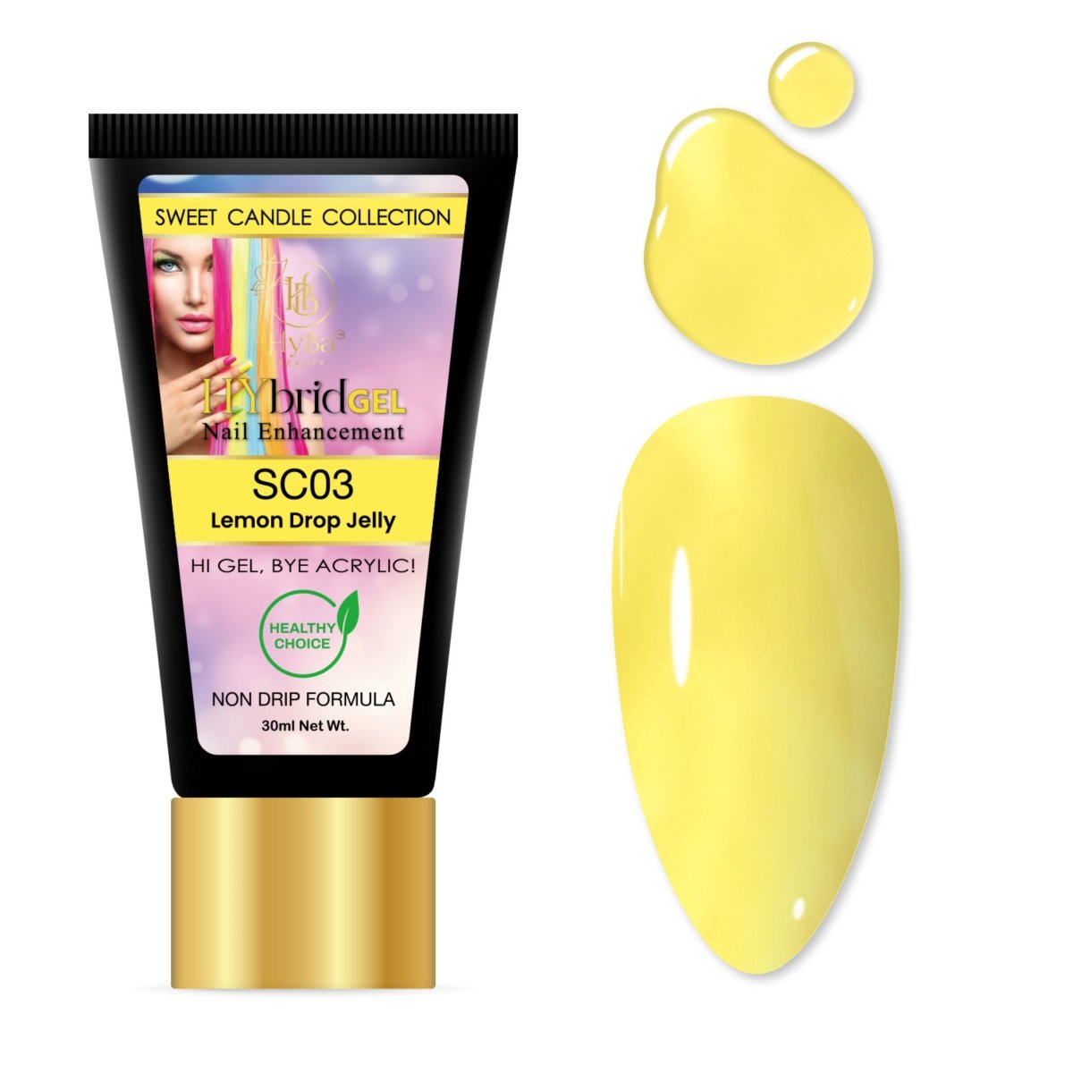 SWEET CANDIE HyGEL® Box Set #9 - (Includes: 12 x HyGEL (30ml Each), 1 x Gel Squeezer, 1 x Color Chart)