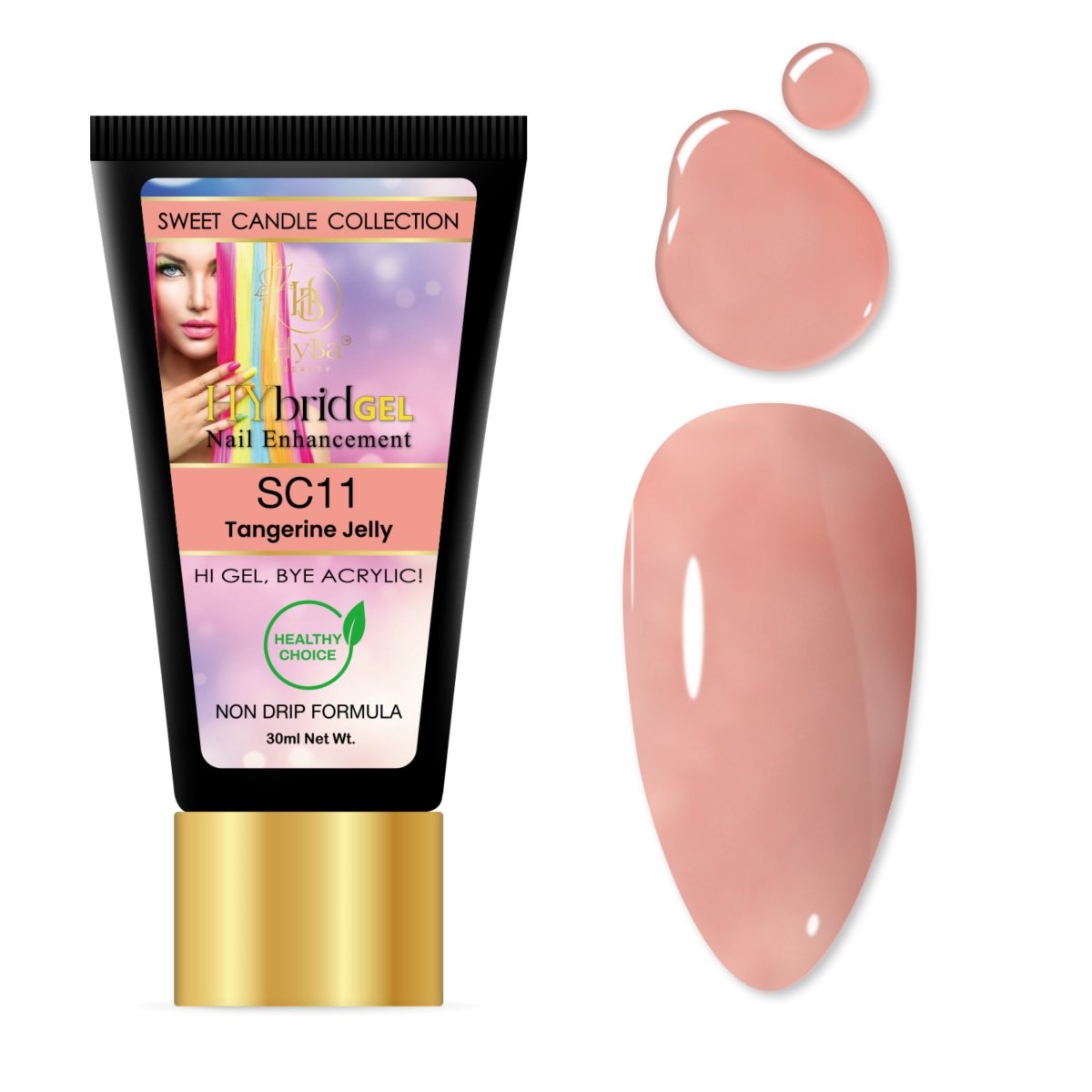 SWEET CANDIE HyGEL® Box Set #9 - (Includes: 12 x HyGEL (30ml Each), 1 x Gel Squeezer, 1 x Color Chart)
