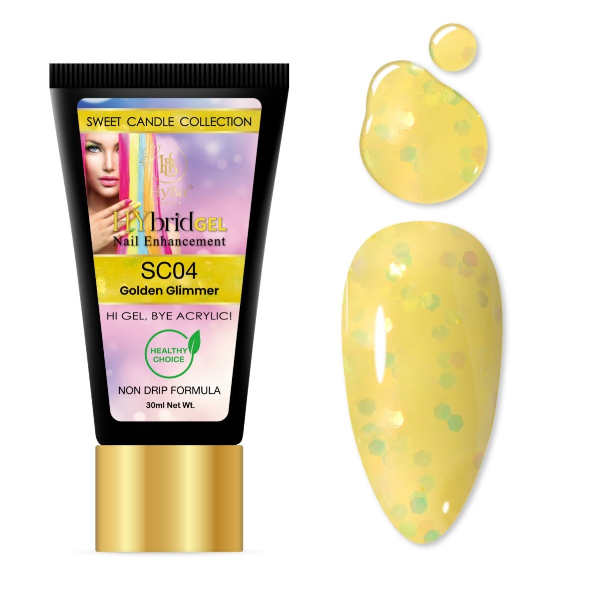 SWEET CANDIE HyGEL® Box Set #9 - (Includes: 12 x HyGEL (30ml Each), 1 x Gel Squeezer, 1 x Color Chart)