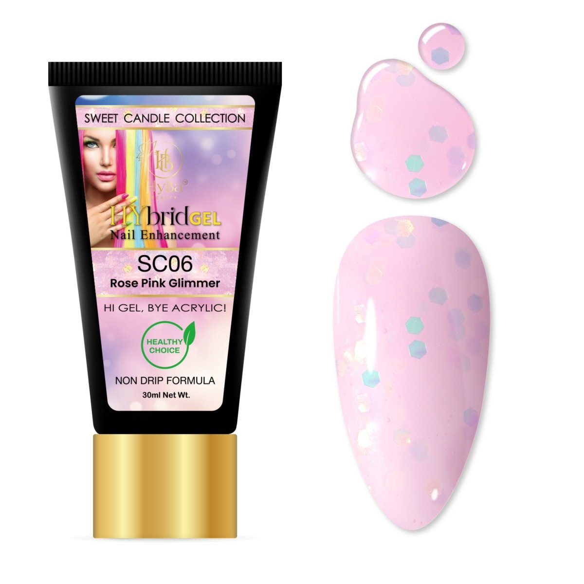 SWEET CANDIE HyGEL® Box Set #9 - (Includes: 12 x HyGEL (30ml Each), 1 x Gel Squeezer, 1 x Color Chart)