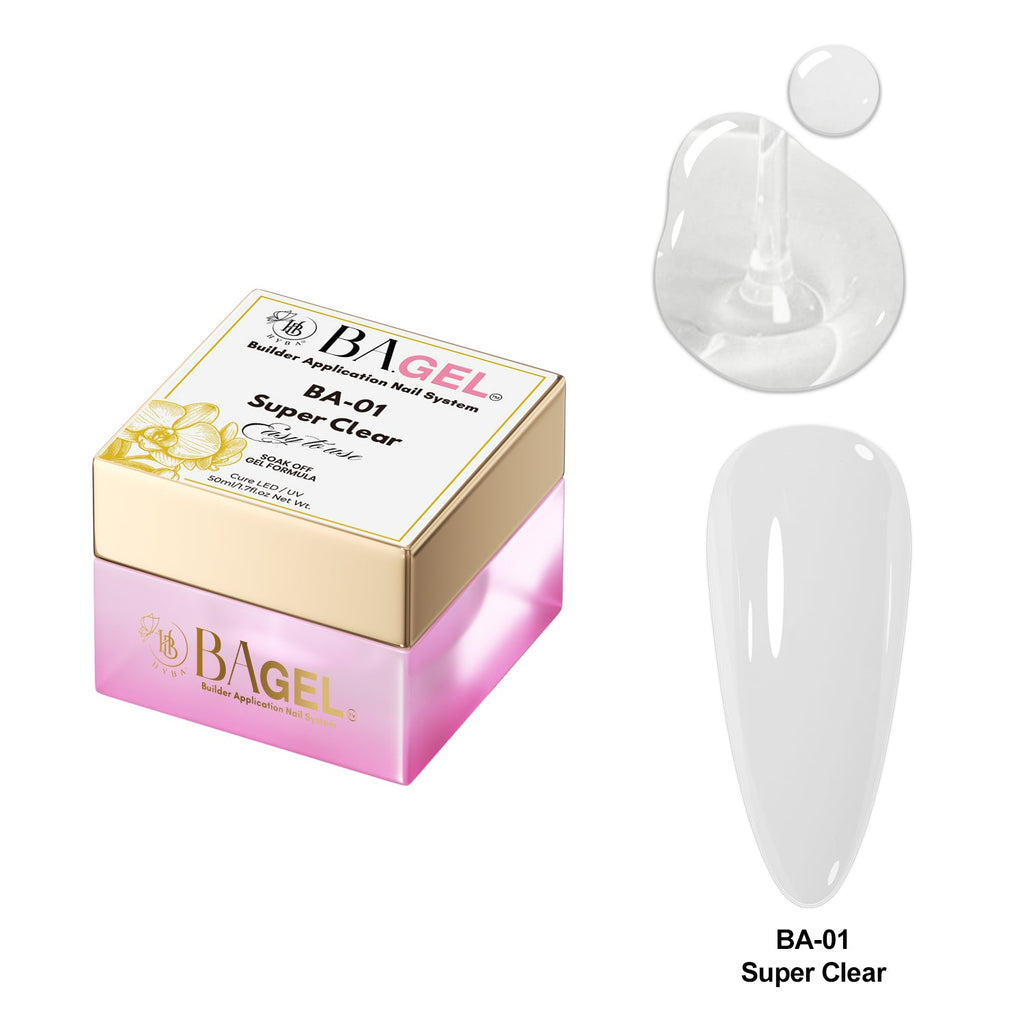 BA.GEL® Builder Bottle Gel - #BA-01 Super Clear (50ml)