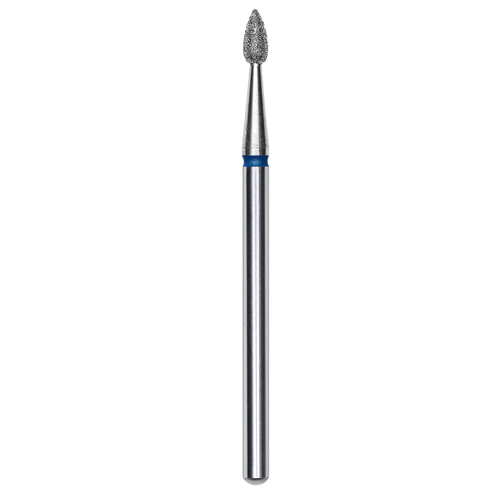 DIAMOND NAIL DRILL BIT, "DROP", BLUE, HEAD DIAMETER 2.3/5MM (FA40B023/5) - STALEKS™