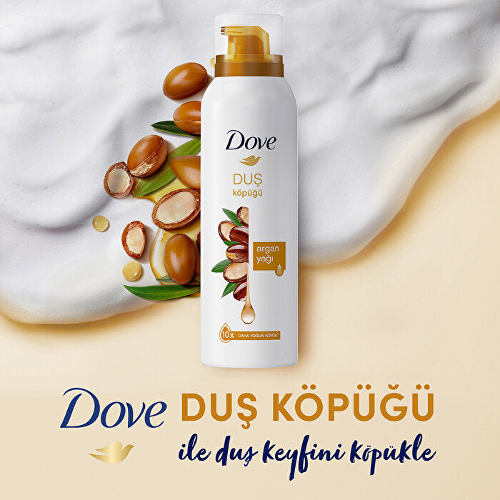 Dove Foam Shower Gel Argan Oil 200 ml x Derby Lady Blade