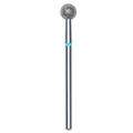 FRESA DE DIAMANTE PARA UÑAS, "BOLA", AZUL, DIÁMETRO DE CABEZA 5MM (FA01B050) - STALEKS™