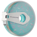 ROLLO DE REPUESTO PARA LIMA DE UÑAS STALEKS PRO EXPERT WHITE EN ESTUCHE DE PLÁSTICO, 80 LIMAS DESECHABLES POR ROLLO AT- STALEKS™