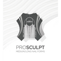 Akzentz ProSculpt Nail Forms, Medium/Long, 300 Forms per Roll