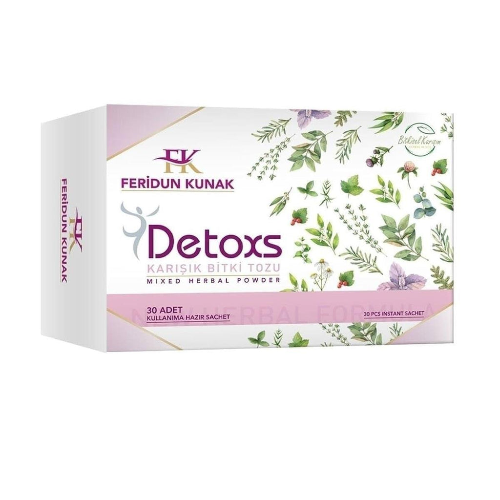 Té de desintoxicación Feridun Kunak en polvo de hierbas mixtas, 5 g x 30 unidades