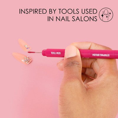 JAPONESQUE ¡Lo logró! Kit de arte de uñas. Tatuajes de arte de uñas Inked By Dani 6ud - Nuevo