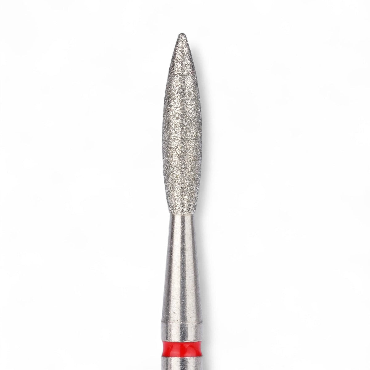 Elite Embrace Professional 2.3*10 mm Flame Nail Drill Bit Red