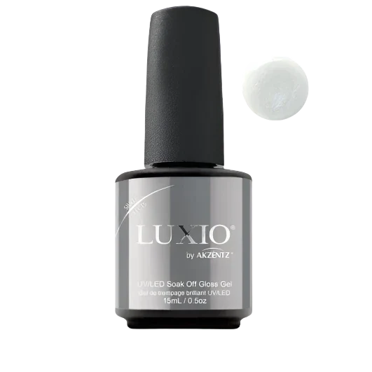 Luxio - Effects Silver Shimmer Top Gel, 15 ml