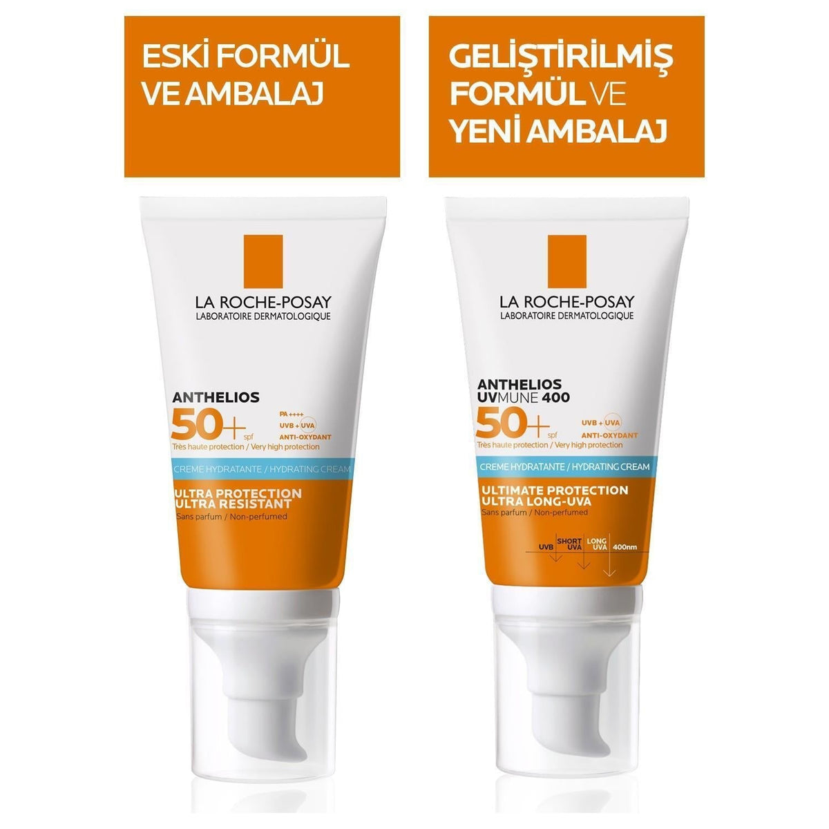 Protector solar La Roche-Posay Anthelios Uvmune 400 FPS 50 de 50 ml