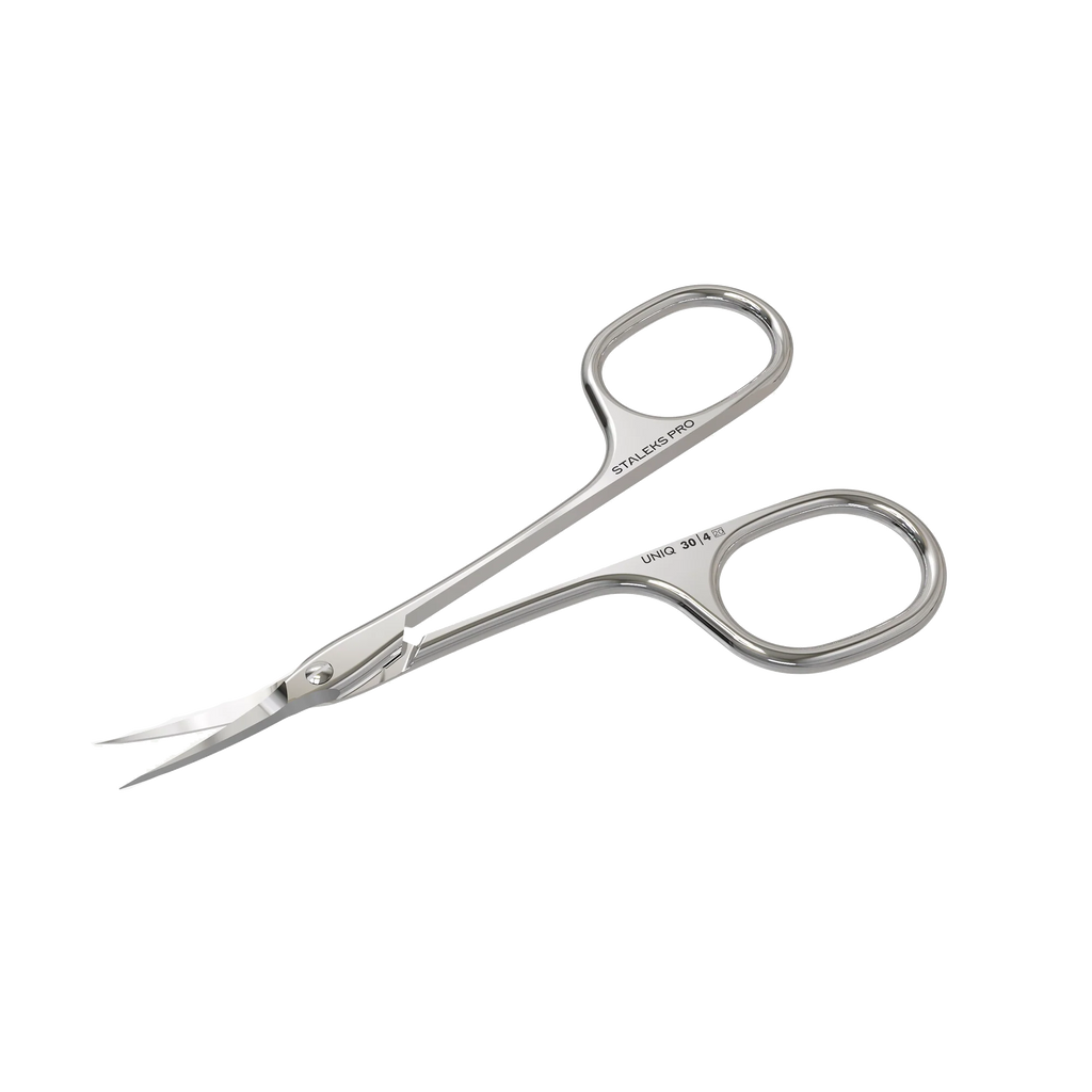 Tijeras profesionales para cutícula "Asimétricas" UNIQ 30 TIPO 4 -SQ-30/4- STALEKS