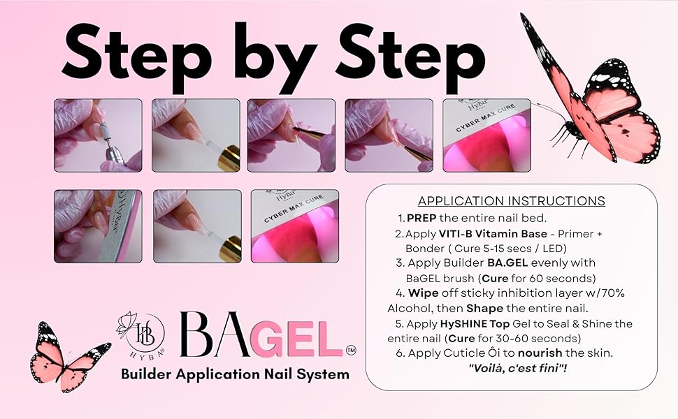 BA.GEL® Builder Bottle Gel - #BA-03 French Soft White (50ml)