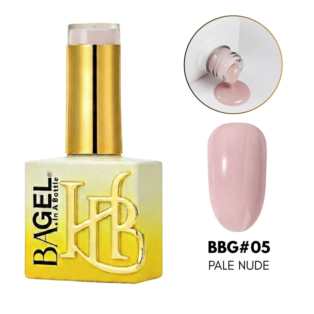 BA.GEL® Builder Bottle Gel (BBG) BBG#05 - Pale Nude (20ml)