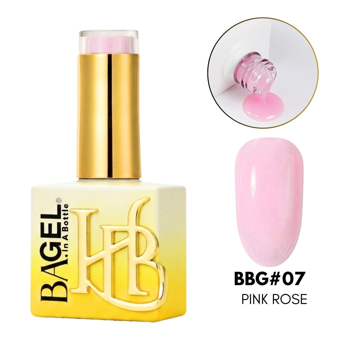 BA.GEL® Builder Bottle Gel (BBG) BBG#07 - Pink Rose (20ml)