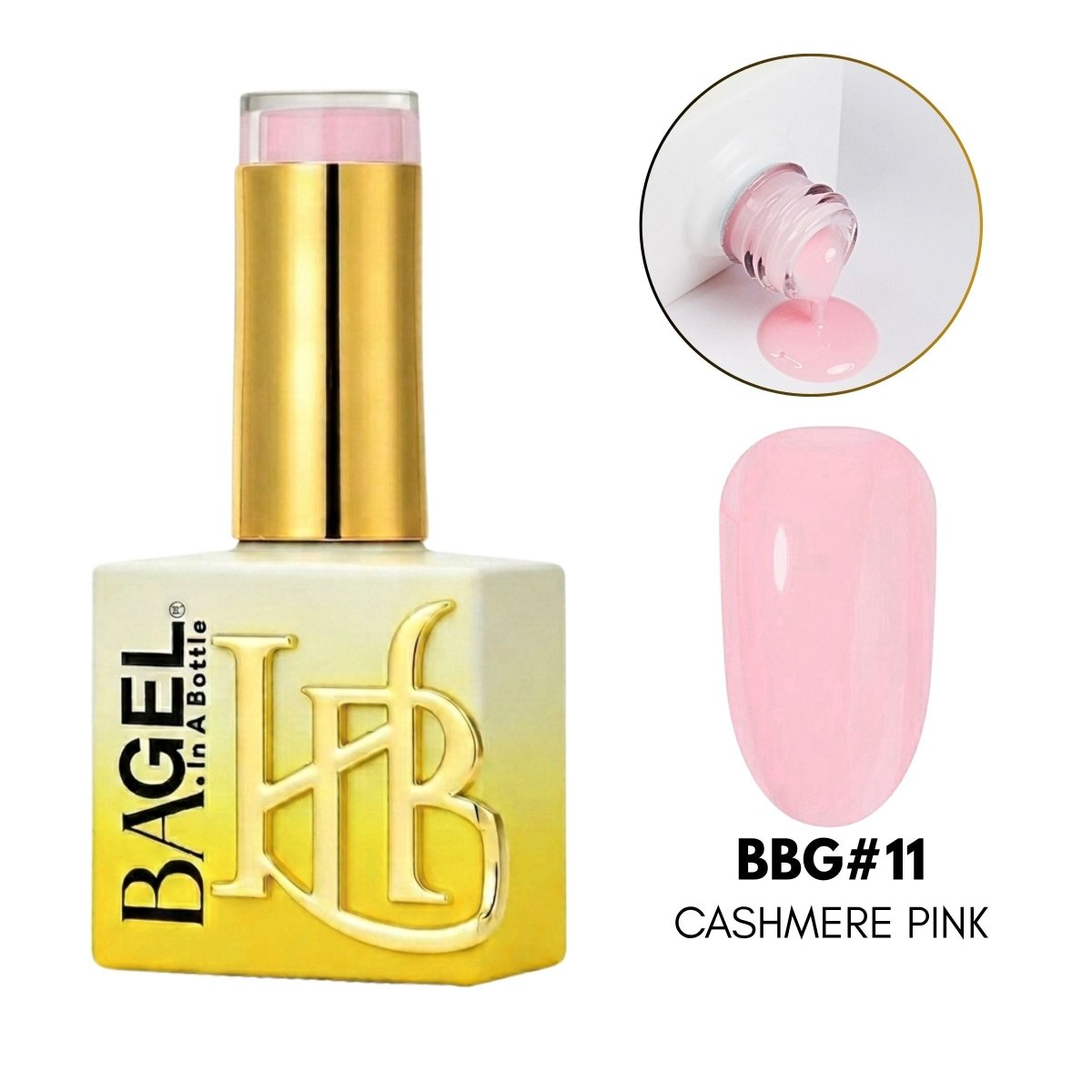 BA.GEL® Builder Bottle Gel (BBG) BBG#11 - Cashmere Pink (20ml)