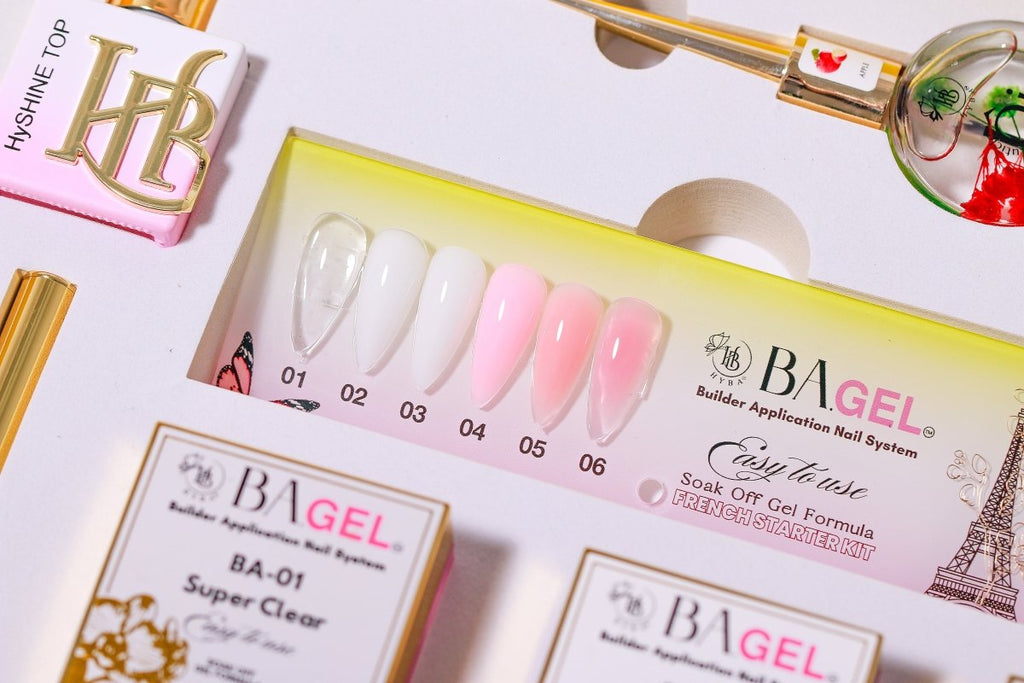 BA.GEL® Builder Gel System - PARIS FRENCH Starter Kit