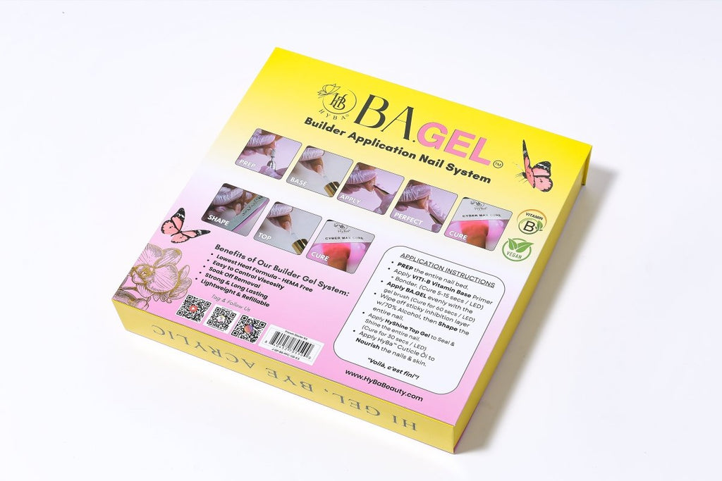 BA.GEL® Builder Gel System - PARIS FRENCH Starter Kit